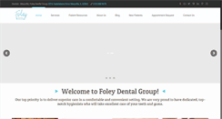 Desktop Screenshot of foleydentalgroup.com